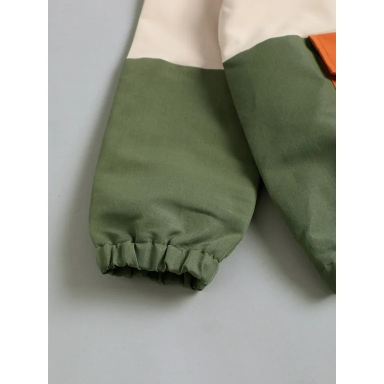 3T Baby Boys Clothes 4T Boys 2PCS Fall Winter Outfits Set Toddler Boys Long Sleeve Color-blocked ... | Walmart (US)