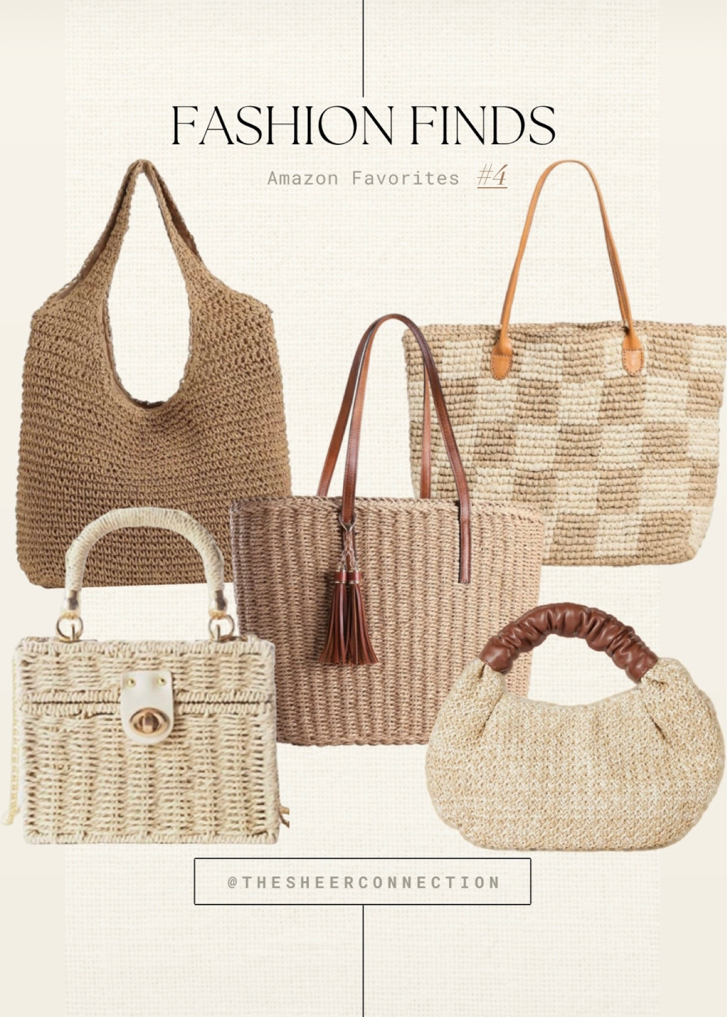 Amazon straw bags 





@shop.ltk #liketkit #

#LTKfindsunder50 #LTKU #LTKSeasonal