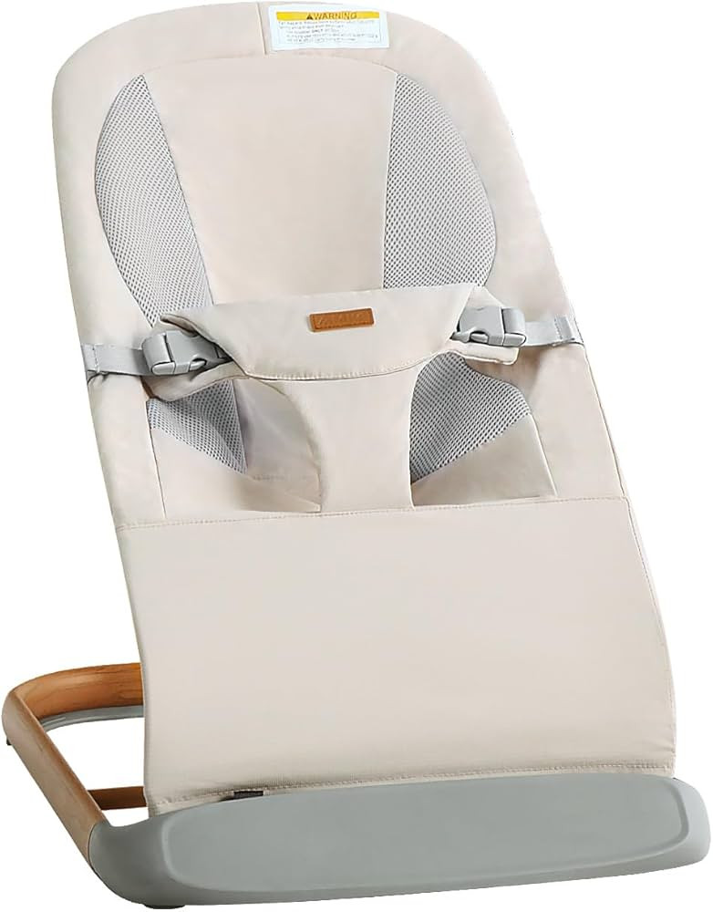 AMKE Baby Bouncer,Soft,Cotton,Natural Vibrations,Portable Bouncer Seat for Infants,Babies Bouncy ... | Amazon (US)