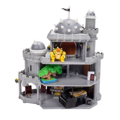 The Super Mario Galaxy Movie – Deluxe Bowser Castle Playset with 1.5” Bowser Figure, Piano, Bonsai Tree, Heat-Activated paintings and more | Target