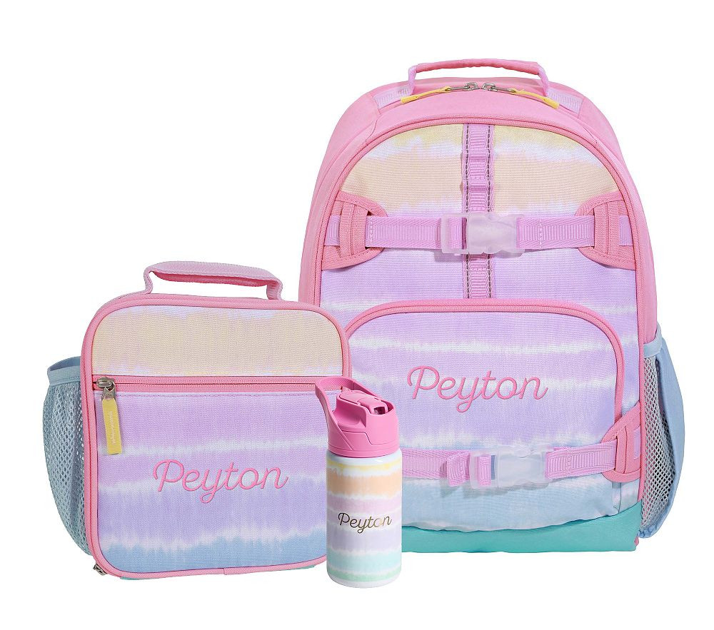 Sunset Stripe Tie-Dye Mackenzie Backpack Bundle, Set of 3 | Pottery Barn Kids