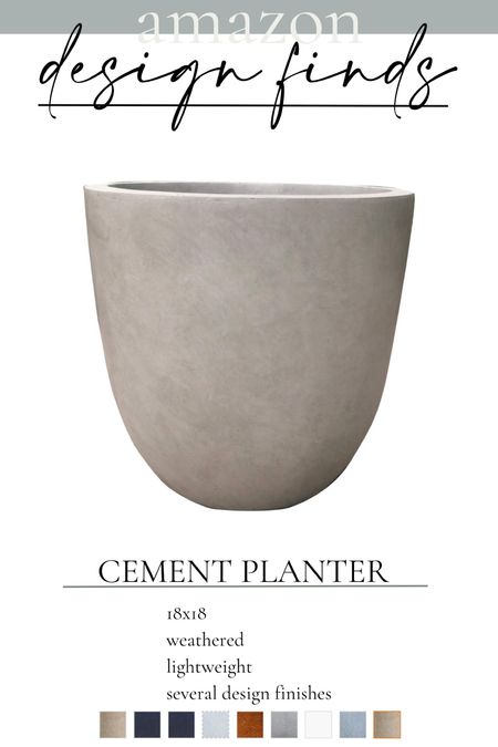 Beautiful finish on this cement planter! Would look stunning with the tree I posted earlier! #planter #homedecor #tree #amazon

#LTKhome #LTKunder100 #LTKstyletip