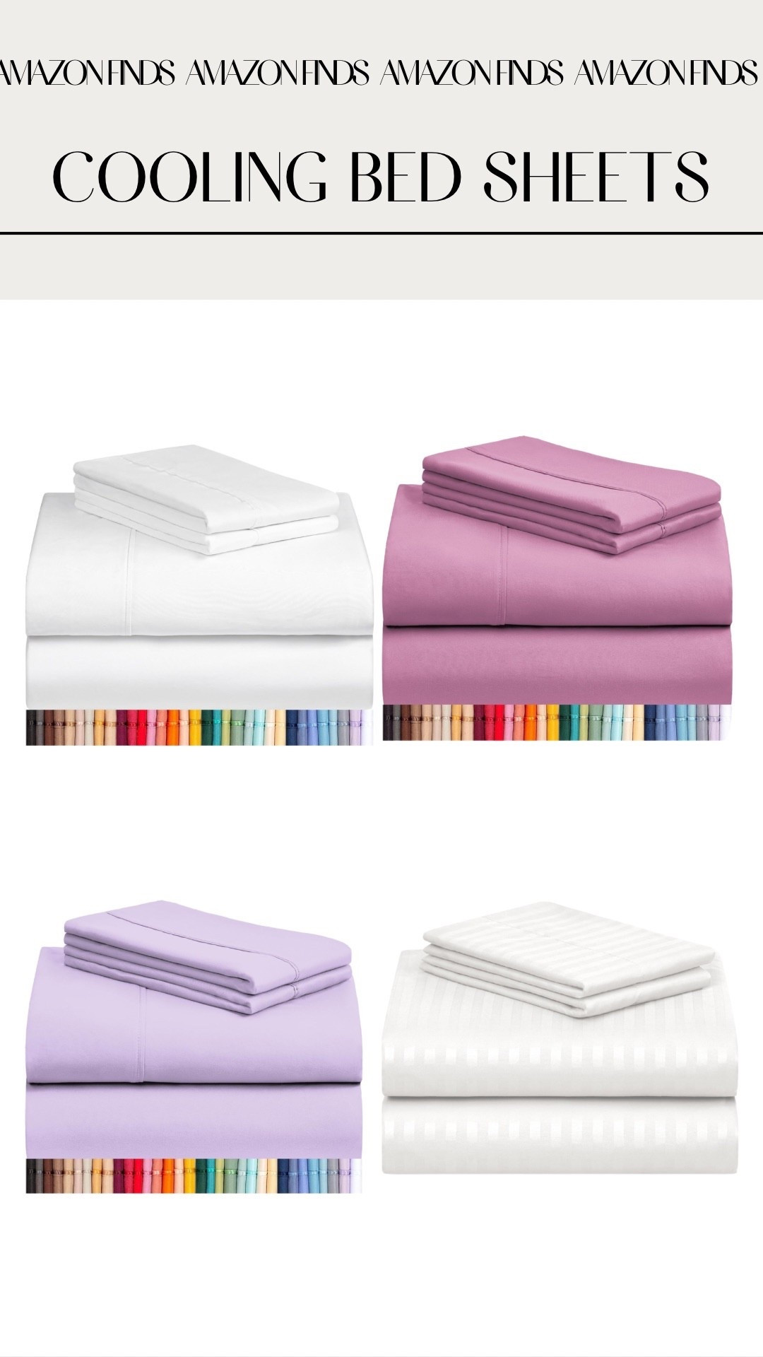Prime Day Sale on our favorite cooling bed sheets! Twin to California King all on sale! 🛏️

#LTKFindsUnder50 #LTKSaleAlert #LTKHome