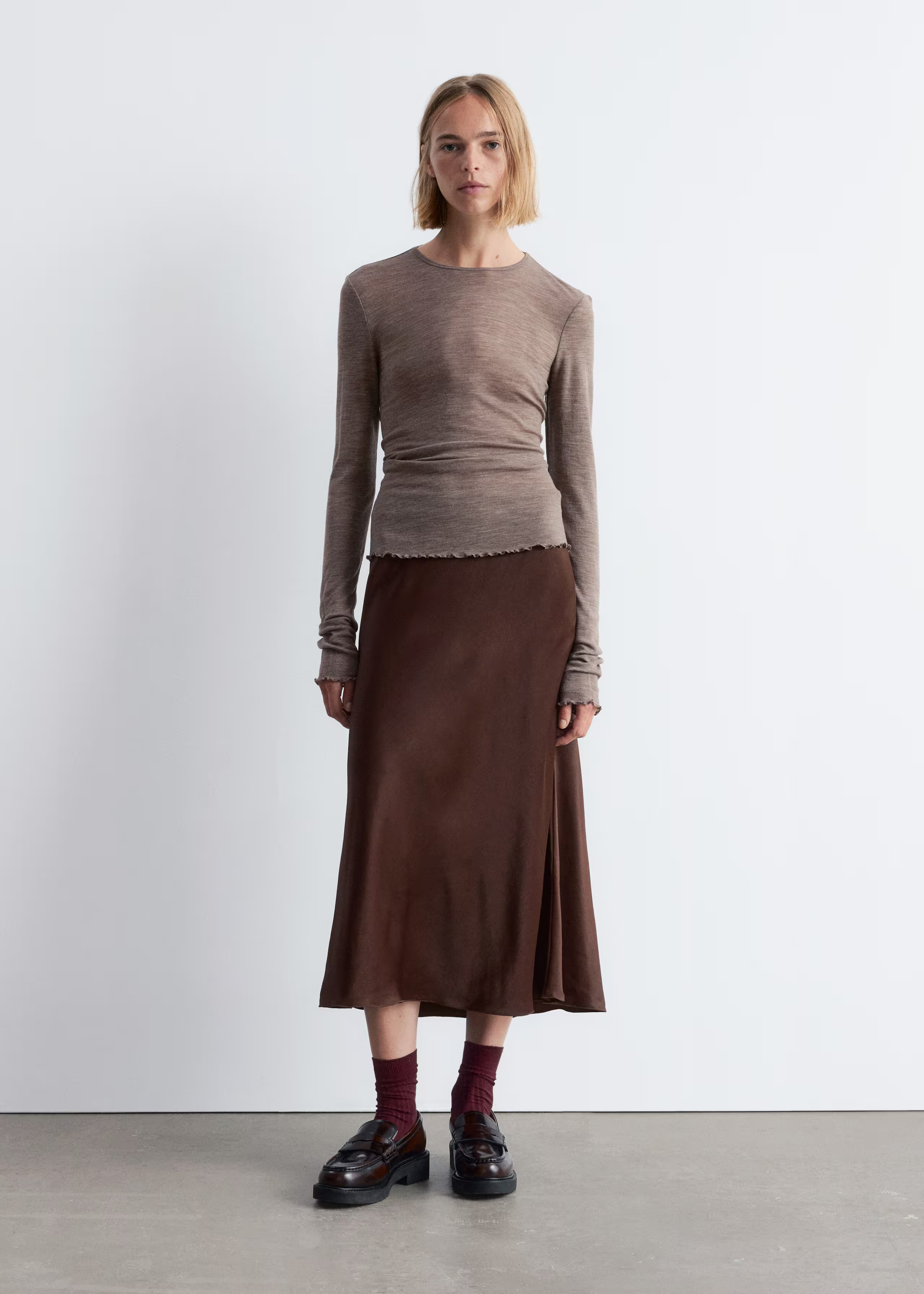 Long-Sleeve Wool Top | & Other Stories UK
