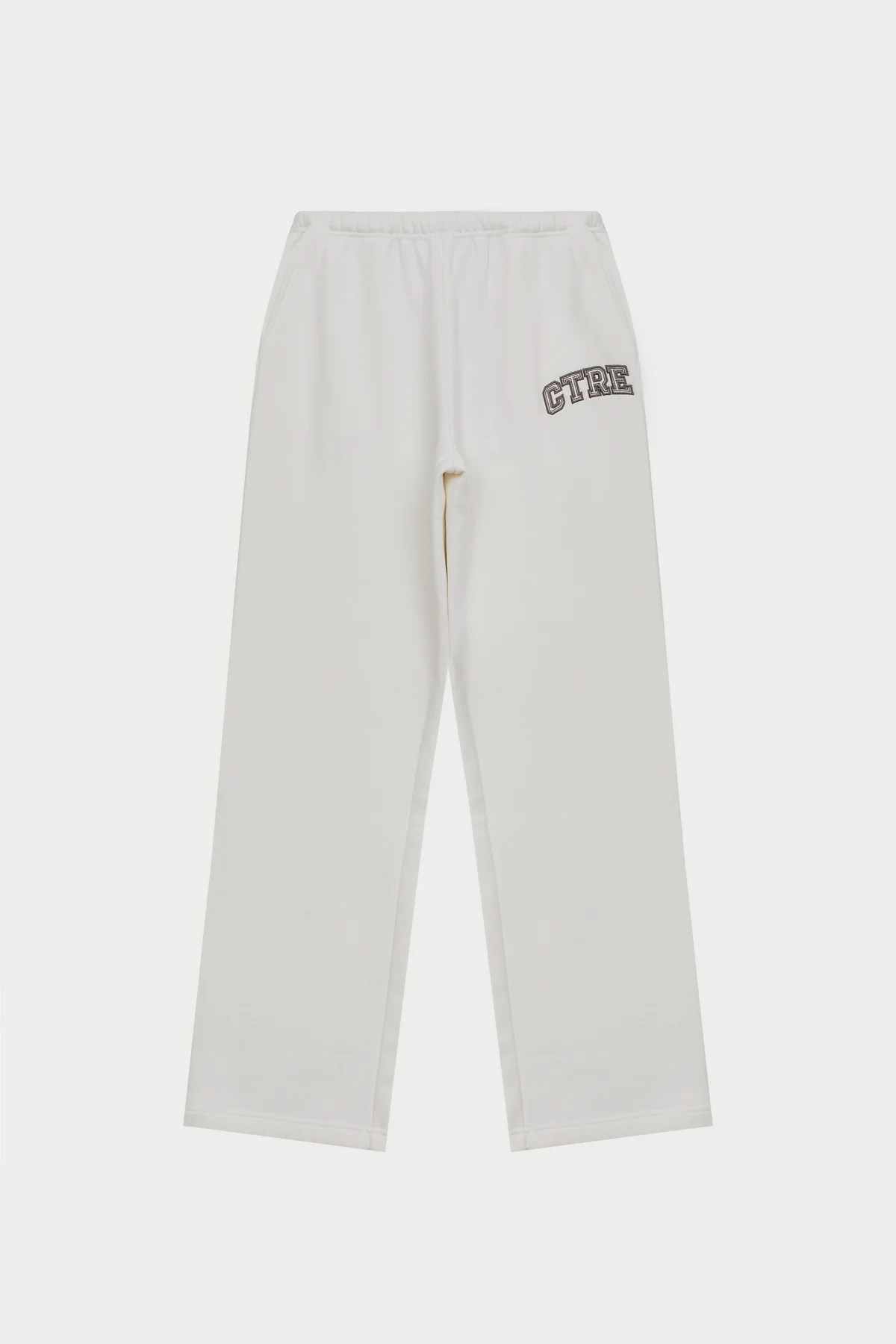CTRE WIDE LEG JOGGERS - OFF WHITE | The Couture Club