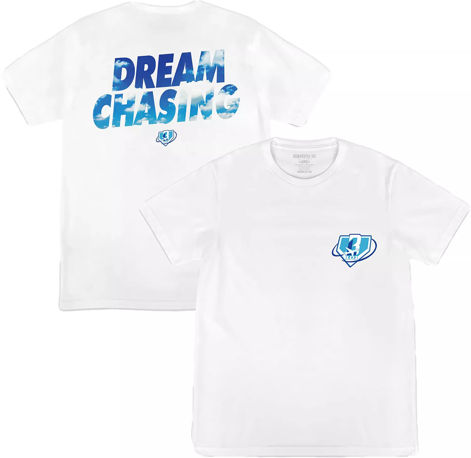 Baseball Lifestyle 101 Men's Dream Chaser Shirt, Sky | DICK'S Sporting Goods