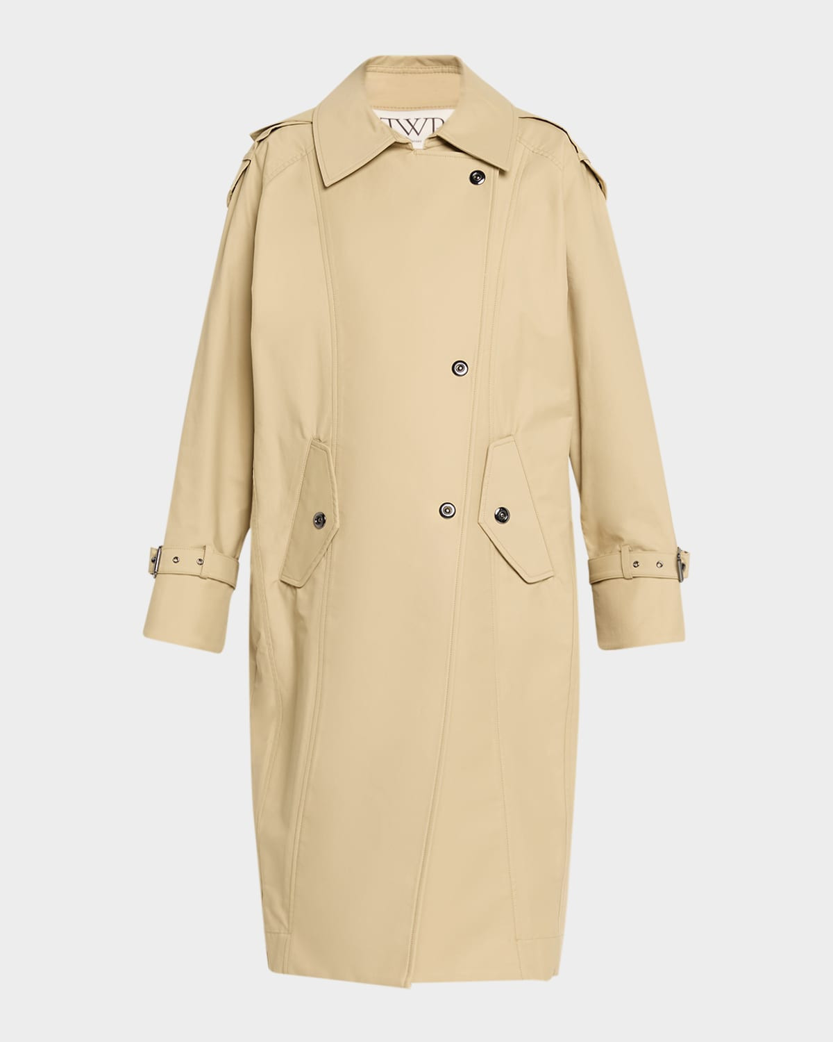 Bogie Long Trench Coat | Neiman Marcus