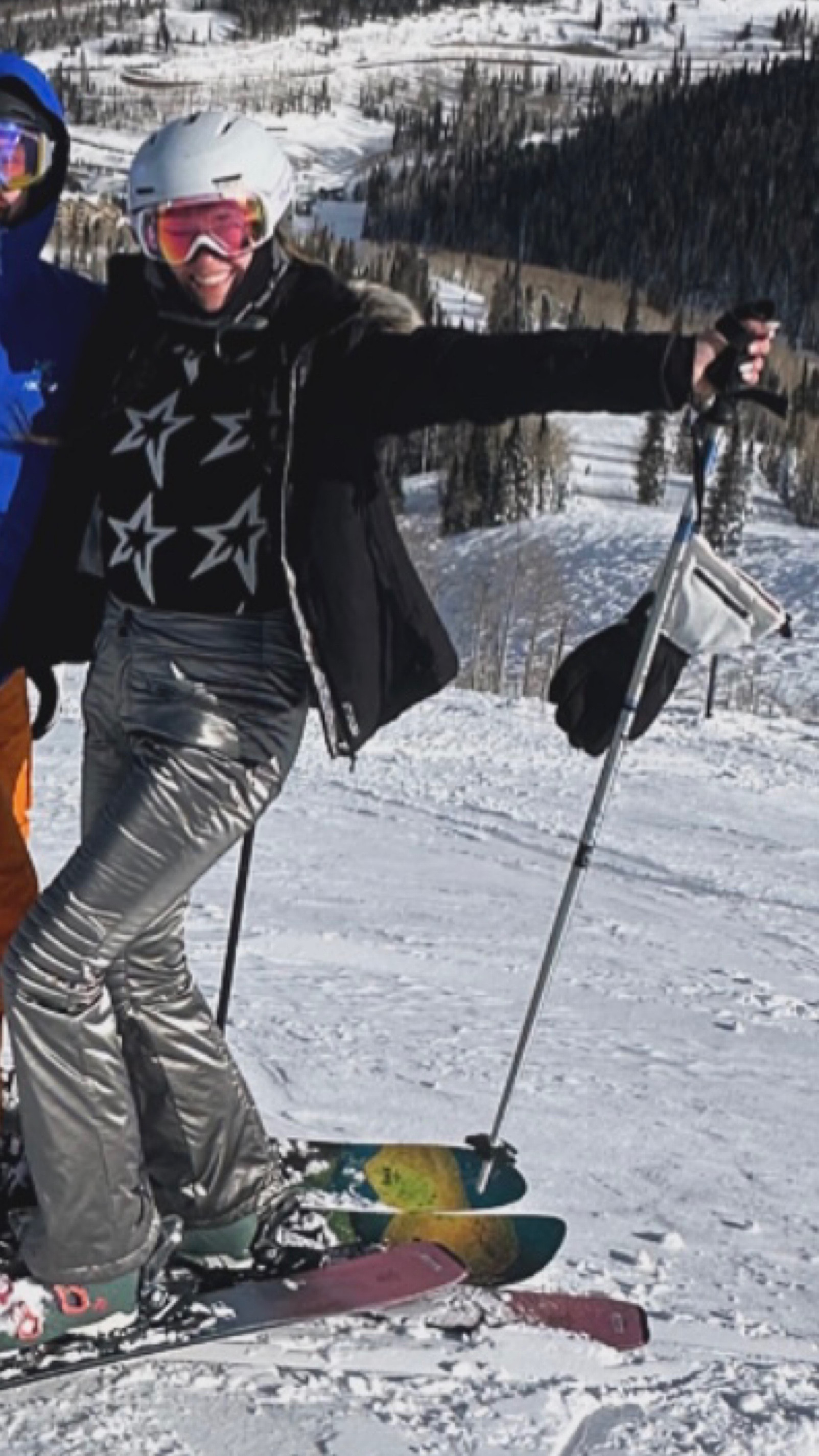 Ski outfit ❄️ dressed in perfect moment  Size S sweater, Size M pants (S was too small in waist esp with all the layers) #ltkski #ltkskifit #perfectmoment