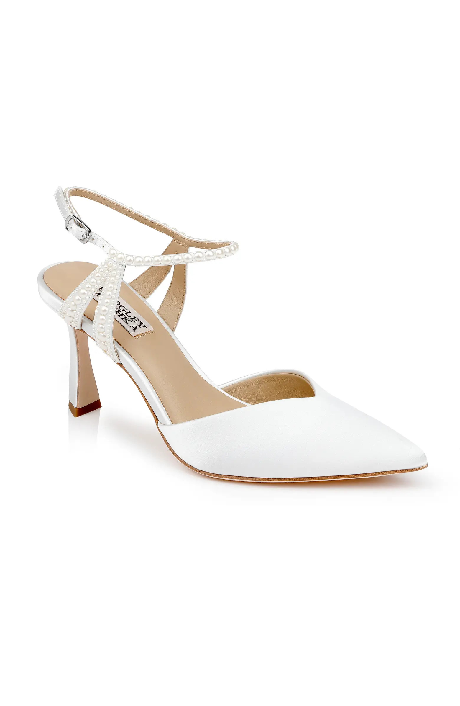 Destinee Ankle Strap Pointed Toe Pump (Women) | Nordstrom