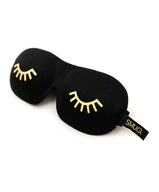 SMUGTM Active Women's Eye Masks Wink - Black Wink 3D Contoured Blackout Sleep Mask | Zulily