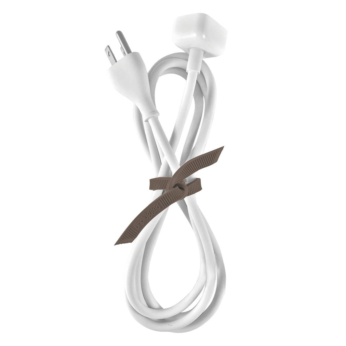 Untie Silicone Tuxedo Cable Wrap | The Container Store