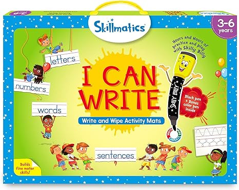 Skillmatics I Can Write - Reusable Preschool Learning Activities, Educational Toy and Game, Back ... | Amazon (US)
