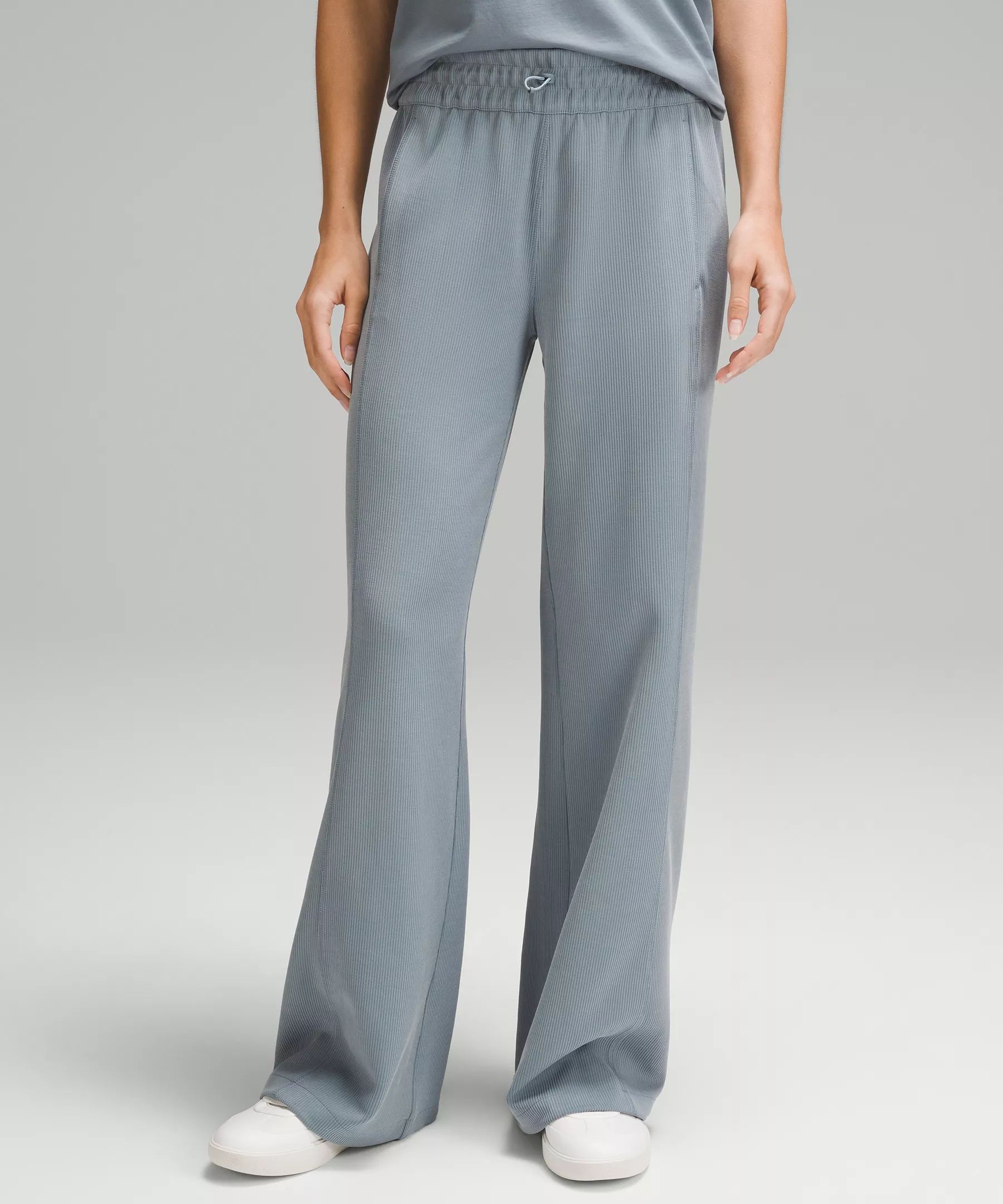 Ribbed Softstreme Mid-Rise Pant 32.5" | Lululemon (US)