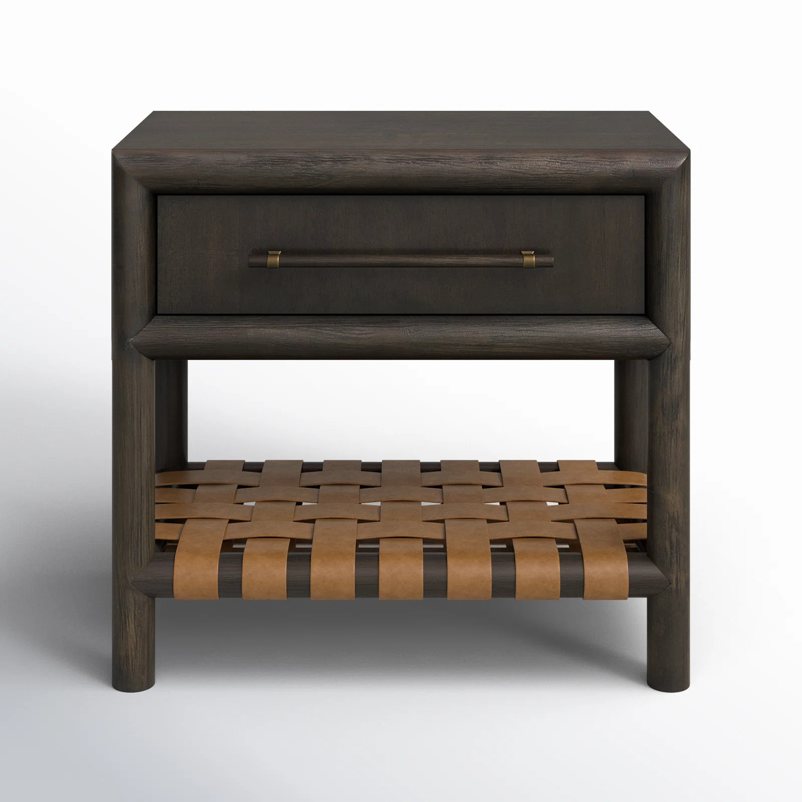 Colleen 1 - Drawer Leather Nightstand | Wayfair North America