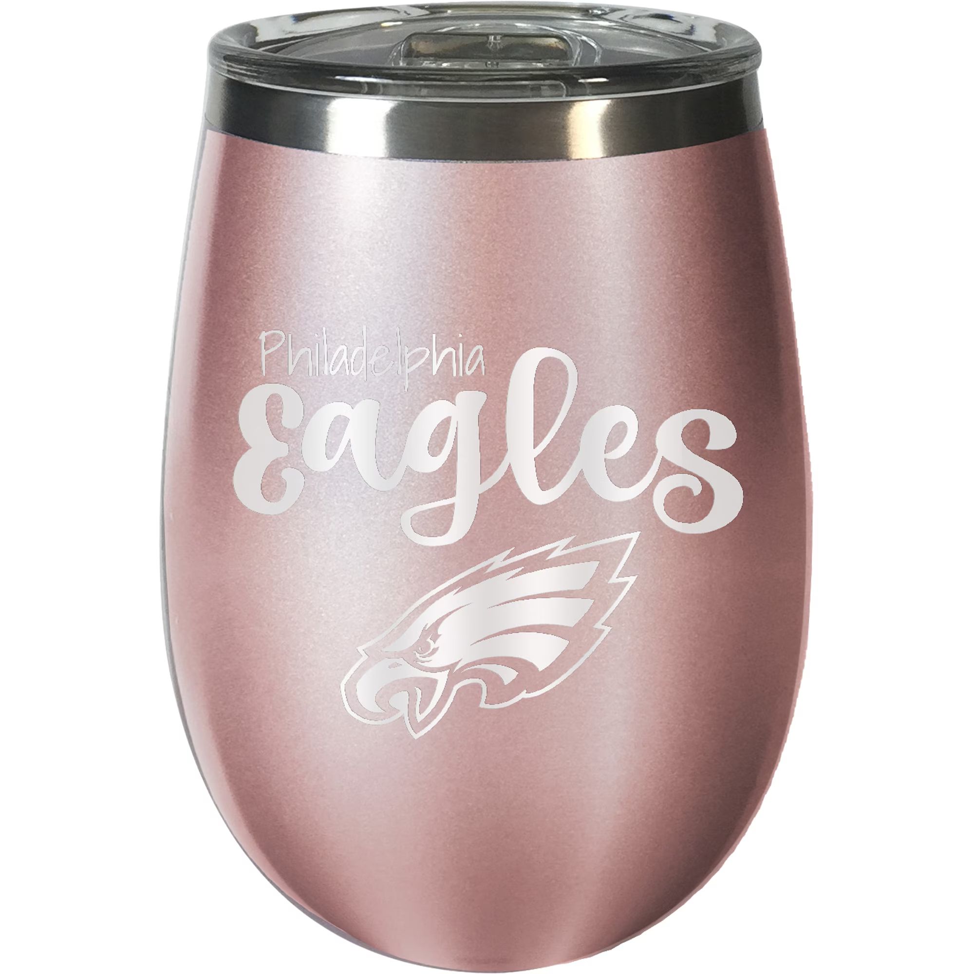 Philadelphia Eagles 12oz. Rose Gold Wine Tumbler | NFL Shop