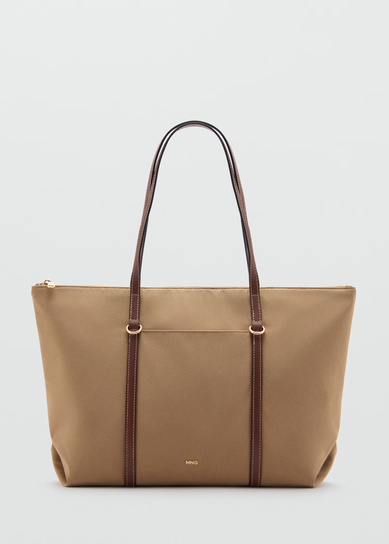Sac cabas anse double - Femme | MANGO France métropolitaine | Mango EU