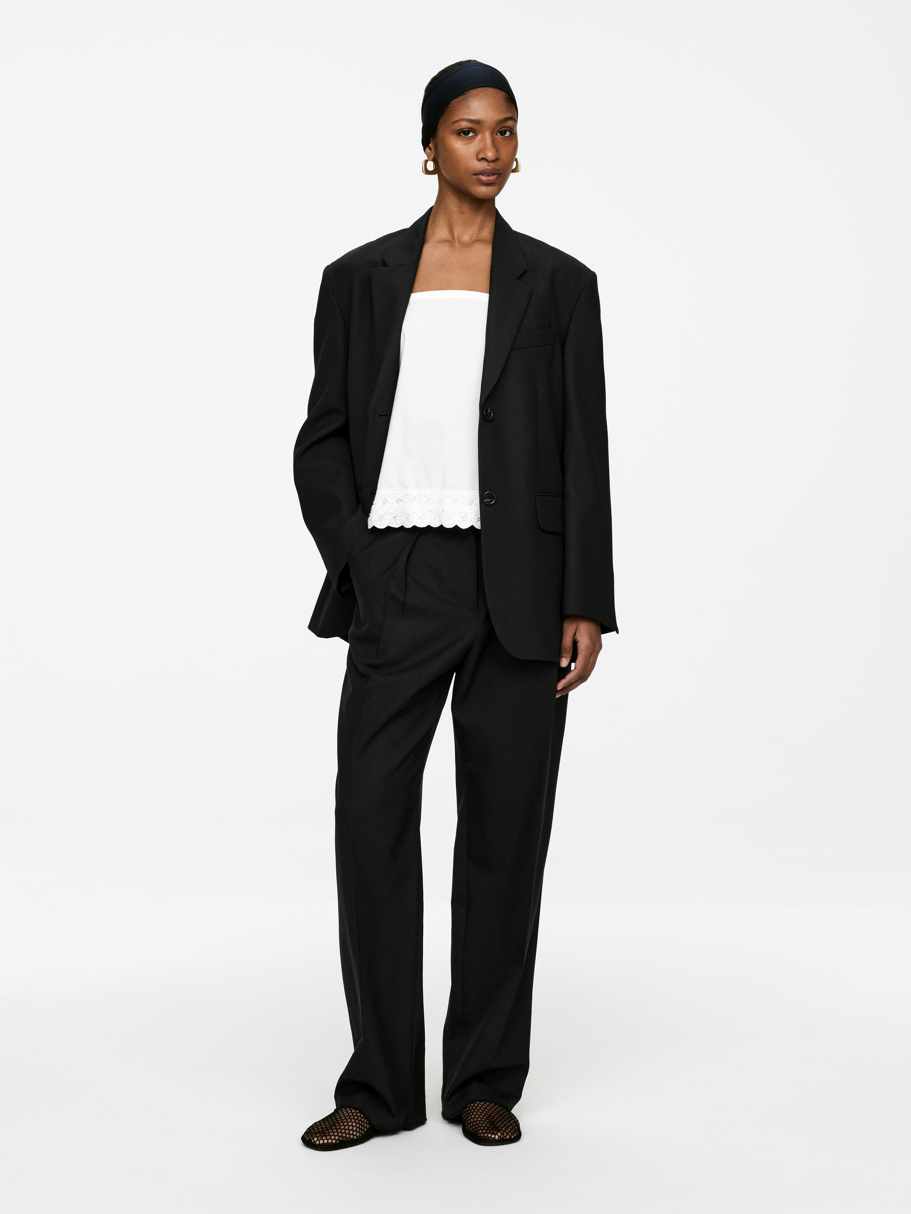 Oversized Blazer – Black – Women – ARKET GB | Arket UK