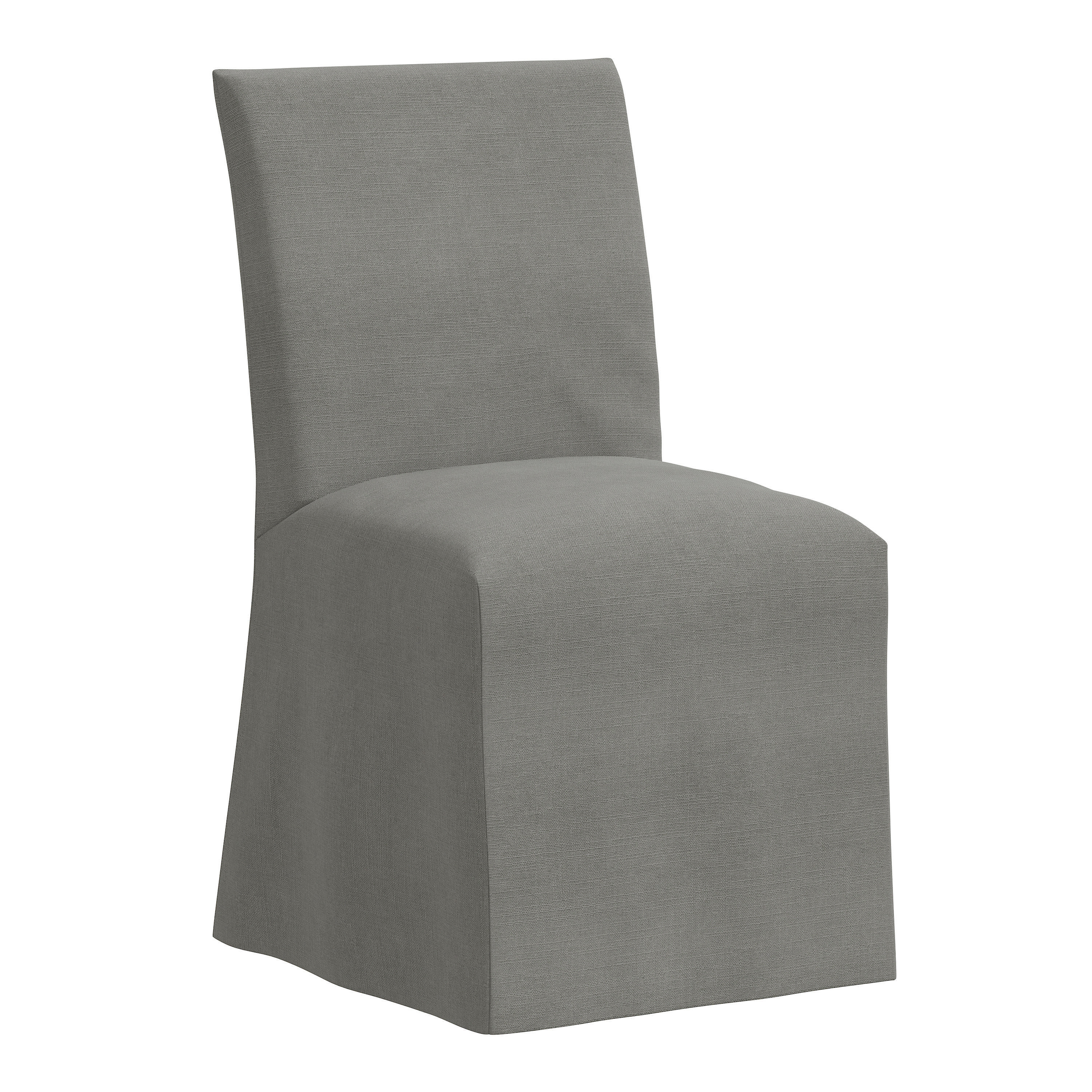 Landon Linen Slipcover Dining Chair - World Market | World Market