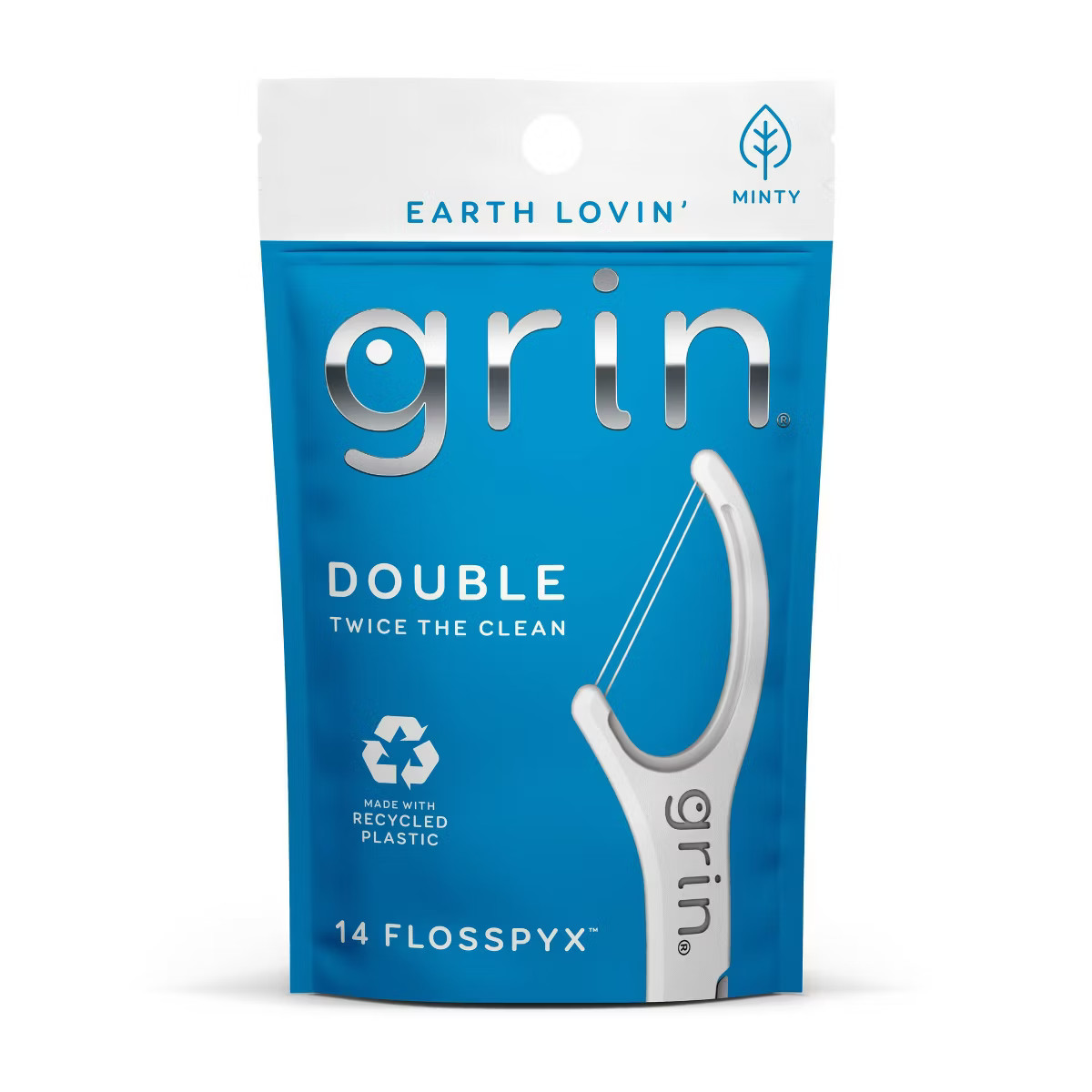 Grin Oral Care Double Floss Picks - Trial Size - 14ct | Target