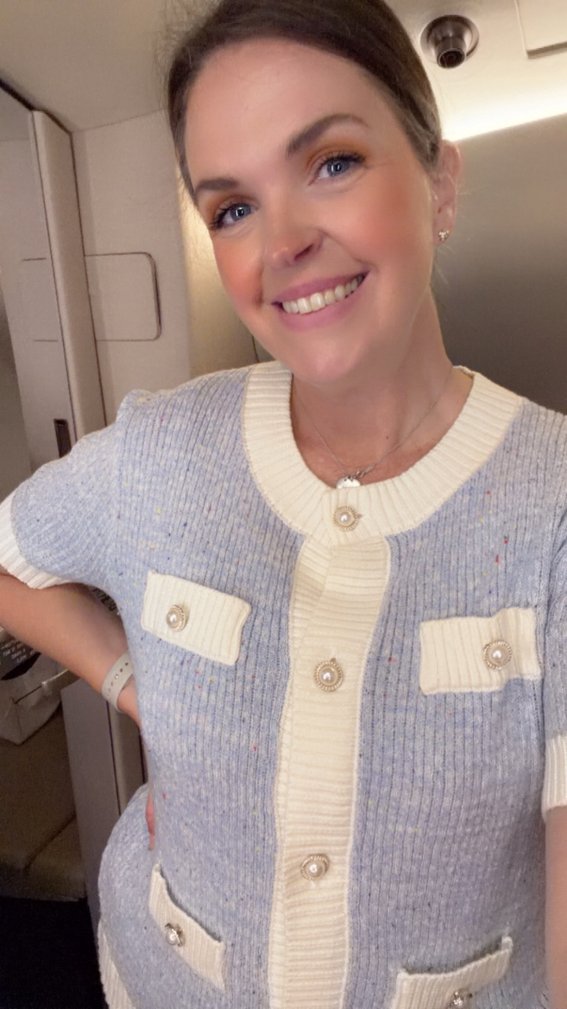 This pearl button up cardigan is an amazing and affordable work piece! I got so many compliments on it and it comes in a ton of colors. Fits true to size! Office look. Elevated style. Chanel inspired  

#LTKWorkwear #LTKStyleTip #LTKFindsUnder50