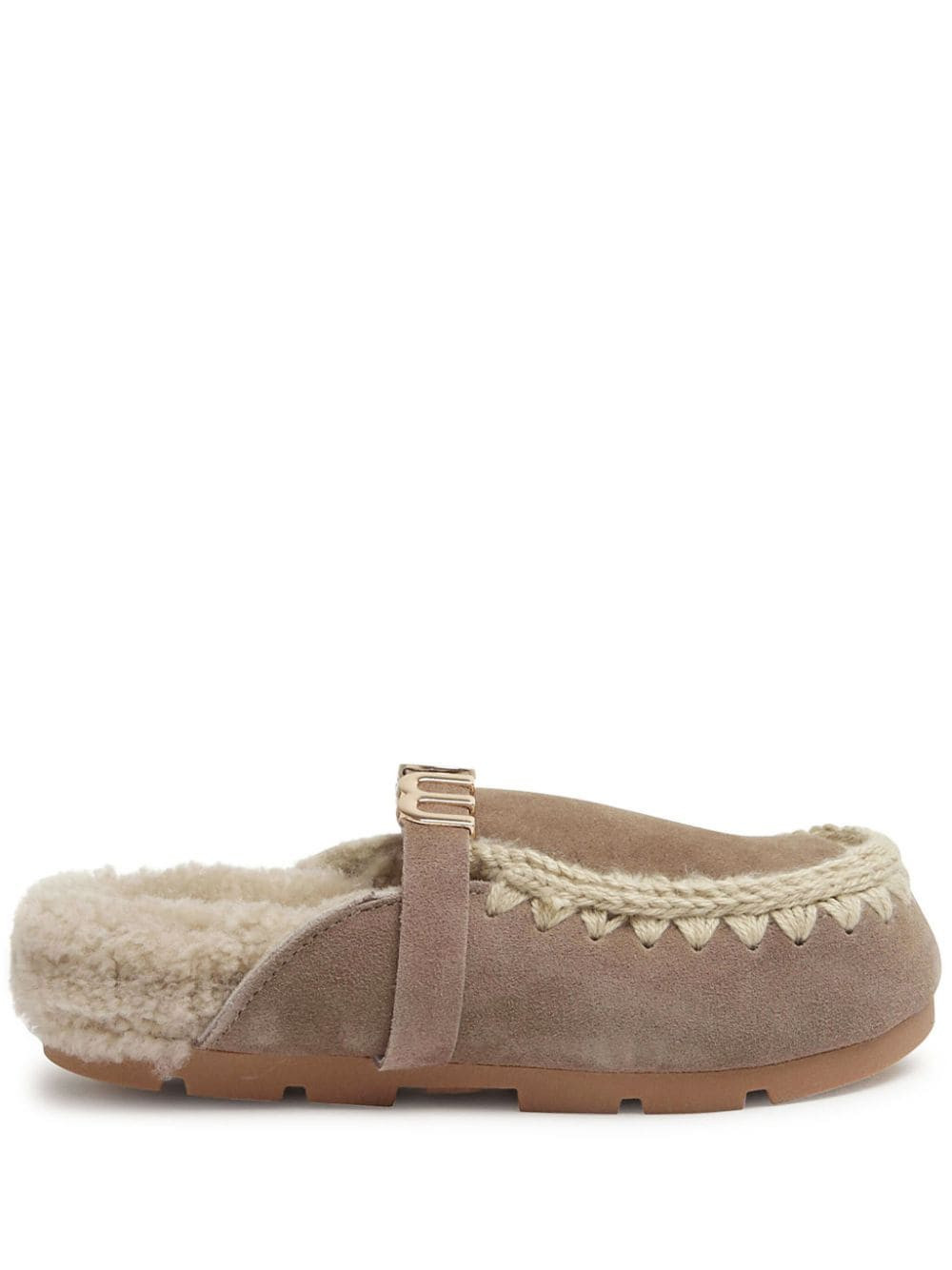 Mou Winter Bio slides - Grey | Farfetch Global