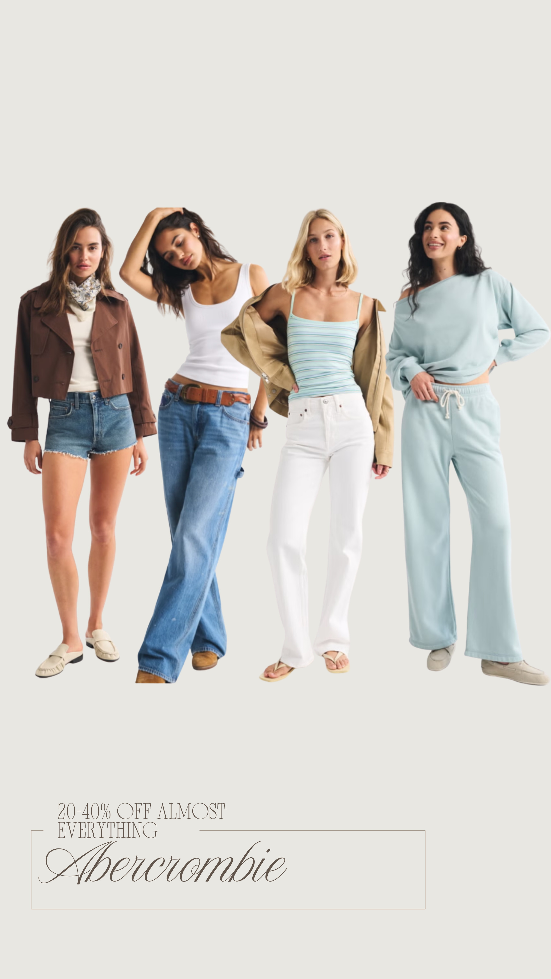 Abercrombie's  Memorial Day sale is here! Save up to 40% on select styles.

abercrombie sale, memorial day sale, summer outfits on sale  

 #LTKootd