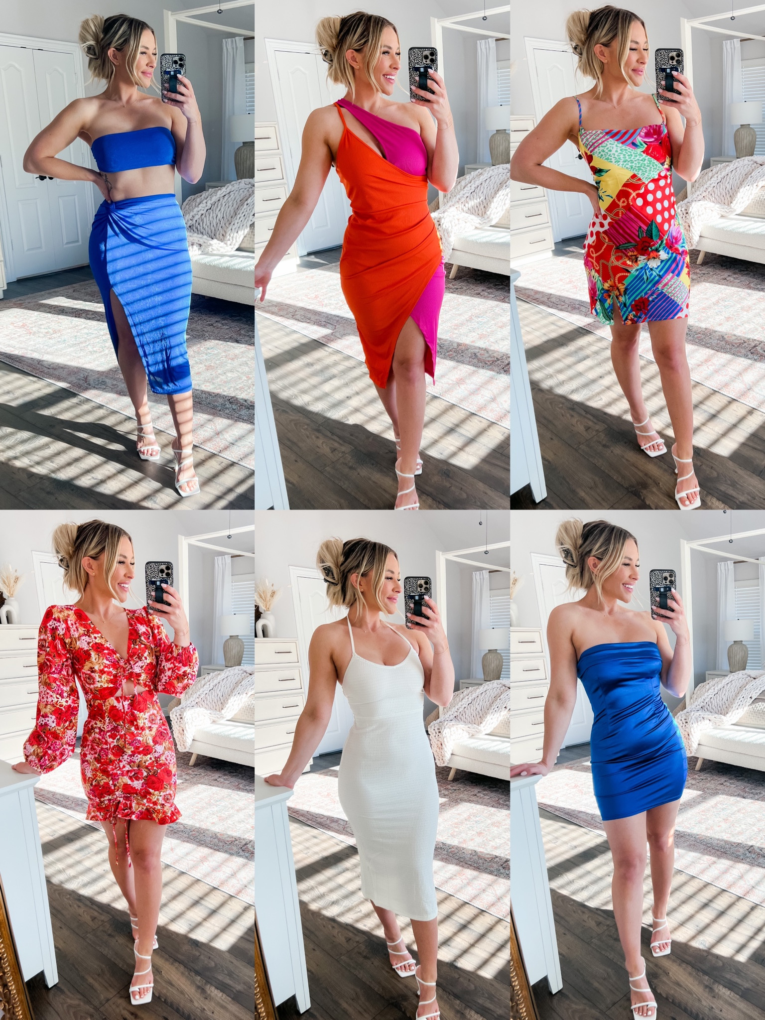 Medium in all dresses and they fit TTS! 

#LTKcurves #LTKunder50