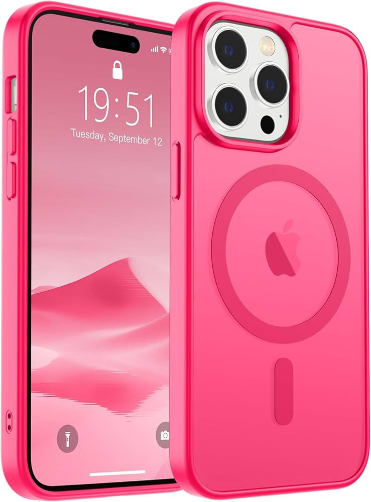 SUPFINE Magnetic for iPhone 14 Pro Case (Compatible with MagSafe) (Military Grade Drop Protection... | Amazon (US)