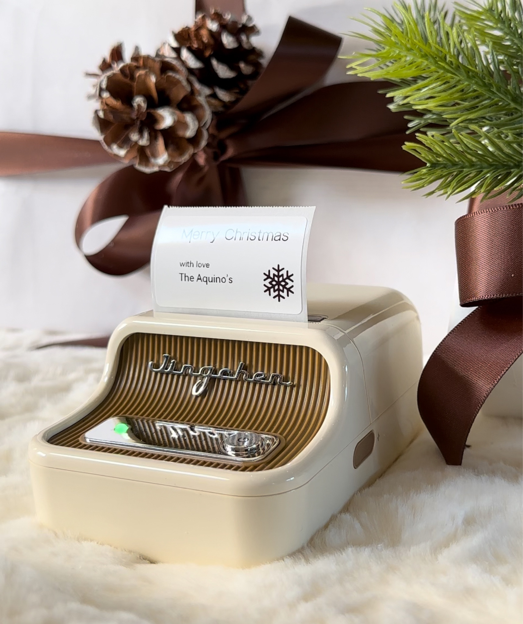 Love this label maker and love the vintage look! NIIMBOT b12 home label printer, gift idea, stocking stuffer, organization hack 
✨ Use my code stylishB21 for an additional 30% off on top of the 10% coupon they have right now 


#LTKGiftGuide #LTKfindsunder100 #LTKHoliday