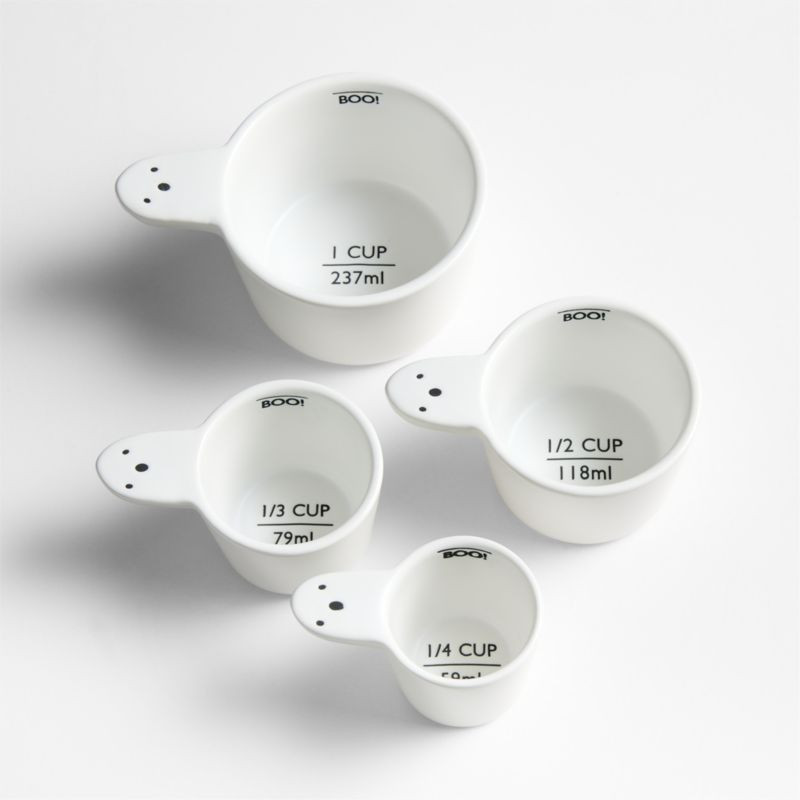 Ghost Stoneware Measuring Cups + Reviews | Crate & Barrel | Crate & Barrel
