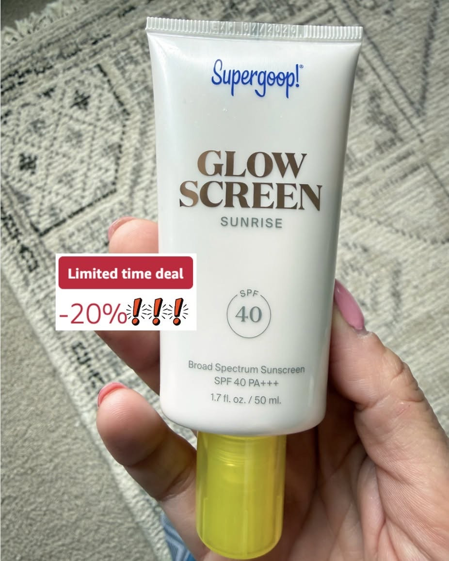 Glow screen on markdown!

SPF makeup
Makeup with sunscreen
Tinted SPF
Skin tint with SPF
SPF foundation
Tinted moisturizer
SPF lip products
Sun protection beauty
Everyday summer makeup
Beauty with SPF

#LTKSeasonal #LTKSaleAlert