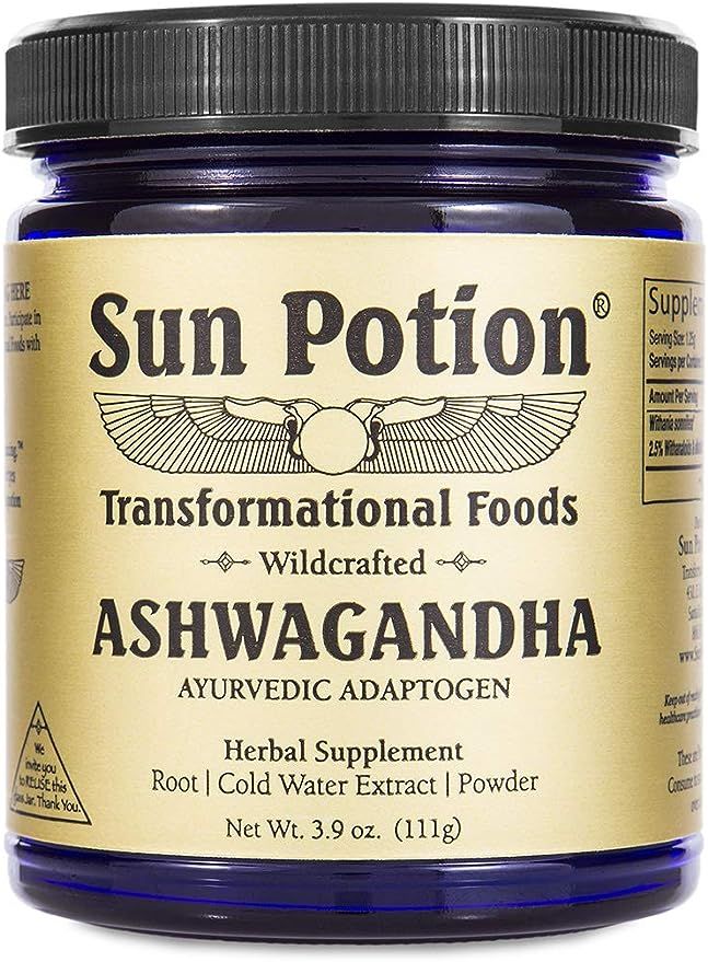 Sun Potion Ashwagandha - Ayurvedic Adaptogen (111g) | Amazon (US)