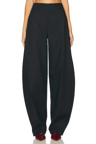 EAVES Mai Sculptural Compact Suiting Pant in Black from Revolve.com | Revolve Clothing (Global)