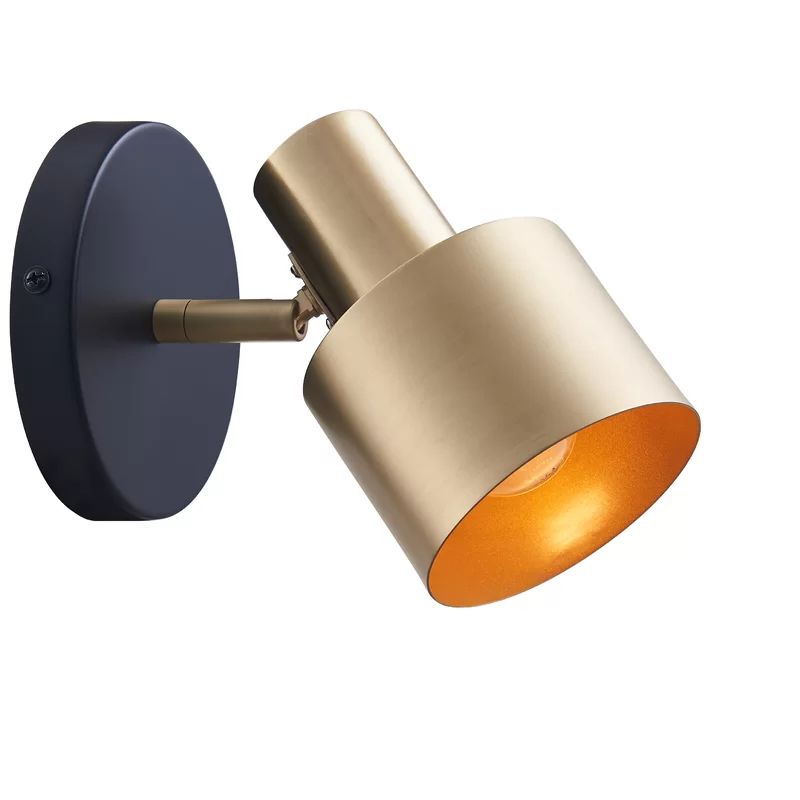 Breonna 1 - Light Dimmable Brass Armed Sconce | Wayfair North America