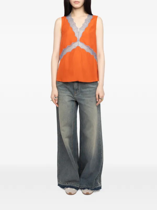 V-neck top | Farfetch Global