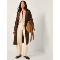 Monsoon Suedette Trench Coat Chocolate | Marks & Spencer (UK)