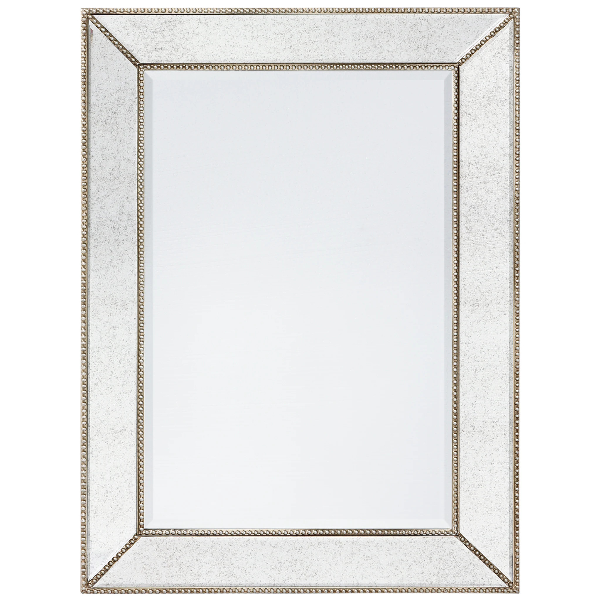Empire Art Direct Wall Mirror 30-in W x 40-in H Rectangle Clear Beveled Wall Mirror one_size | MOM-20210L-4030 | Lowe's