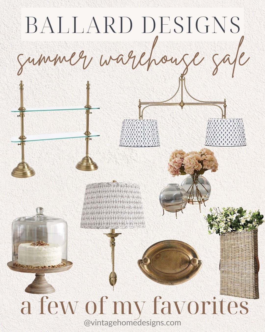 These are a few of my favorite Ballard Designs pieces.

The Summer Warehouse sale is going on now and everything is 20% -75% off plus free shipping.

It’s a great time to grab some of your favorites or pick up a few Christmas gifts.

#LTKSaleAlert #LTKHome #LTKFindsUnder100