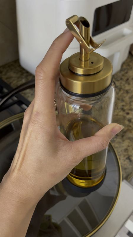 Olive oil / avocado oil refillable oil and vinegar dispenser bottles, essential for a modern kitchen makeover. Get organized with labels pre-printed 

#LTKHome #LTKVideo