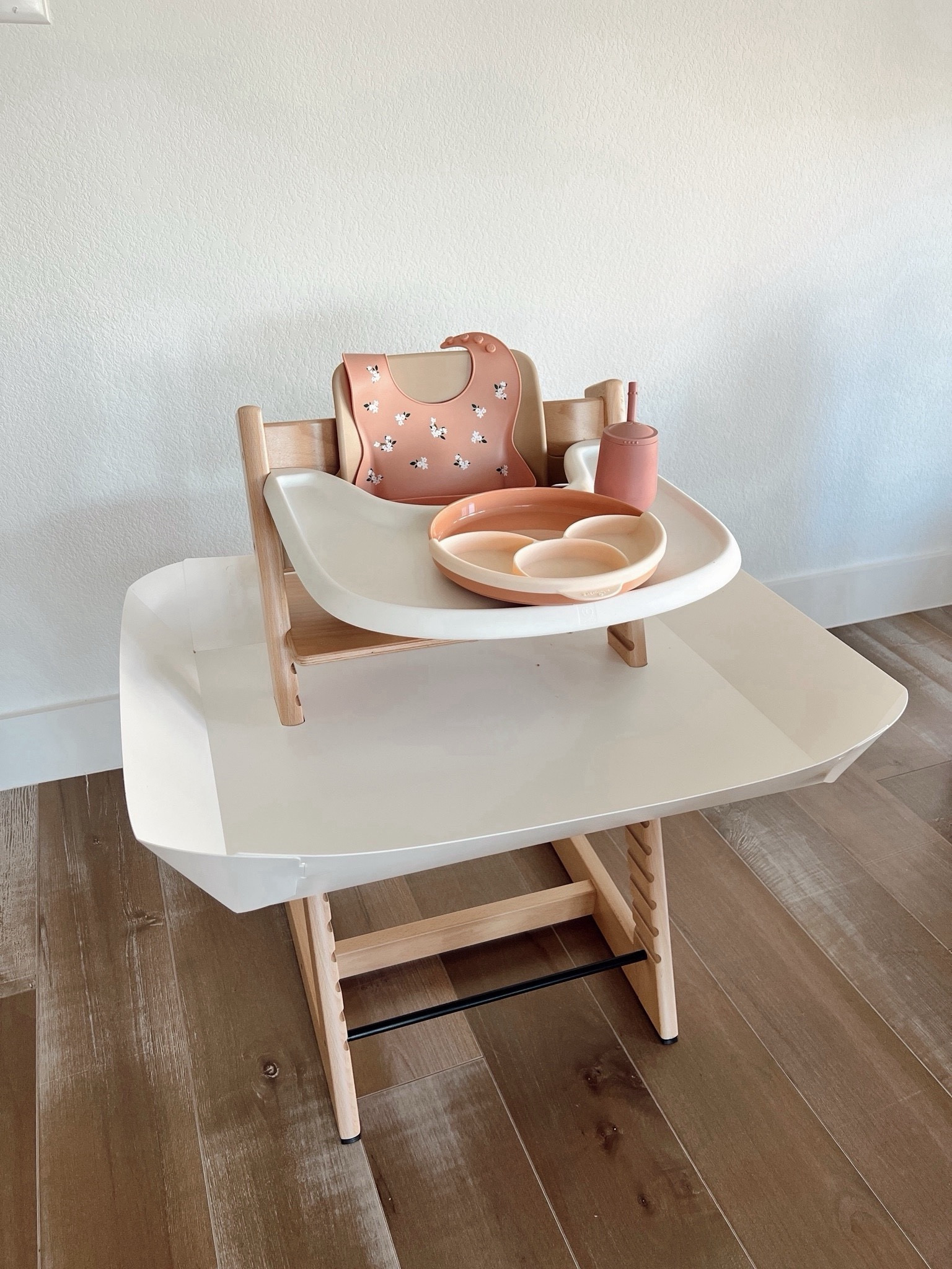 High chair and feeding we use for baby led weaning! We love this high chair and baby girl loves eating in it. Highchair is on sale for the Nordstrom Anniversary Sale and is open to call cardmembers! We currently put food on her tray or on a plate, but when she’s bigger we’ll push her up to our dining table. Also linking the catchy tray to catch food she throws off the tray, the straw cup we use and dinnerware, too. 

#LTKBaby #LTKHome