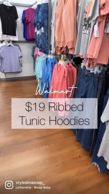 $19 ribbed tunic hoodie 

#LTKstyletip #LTKFind #LTKunder50