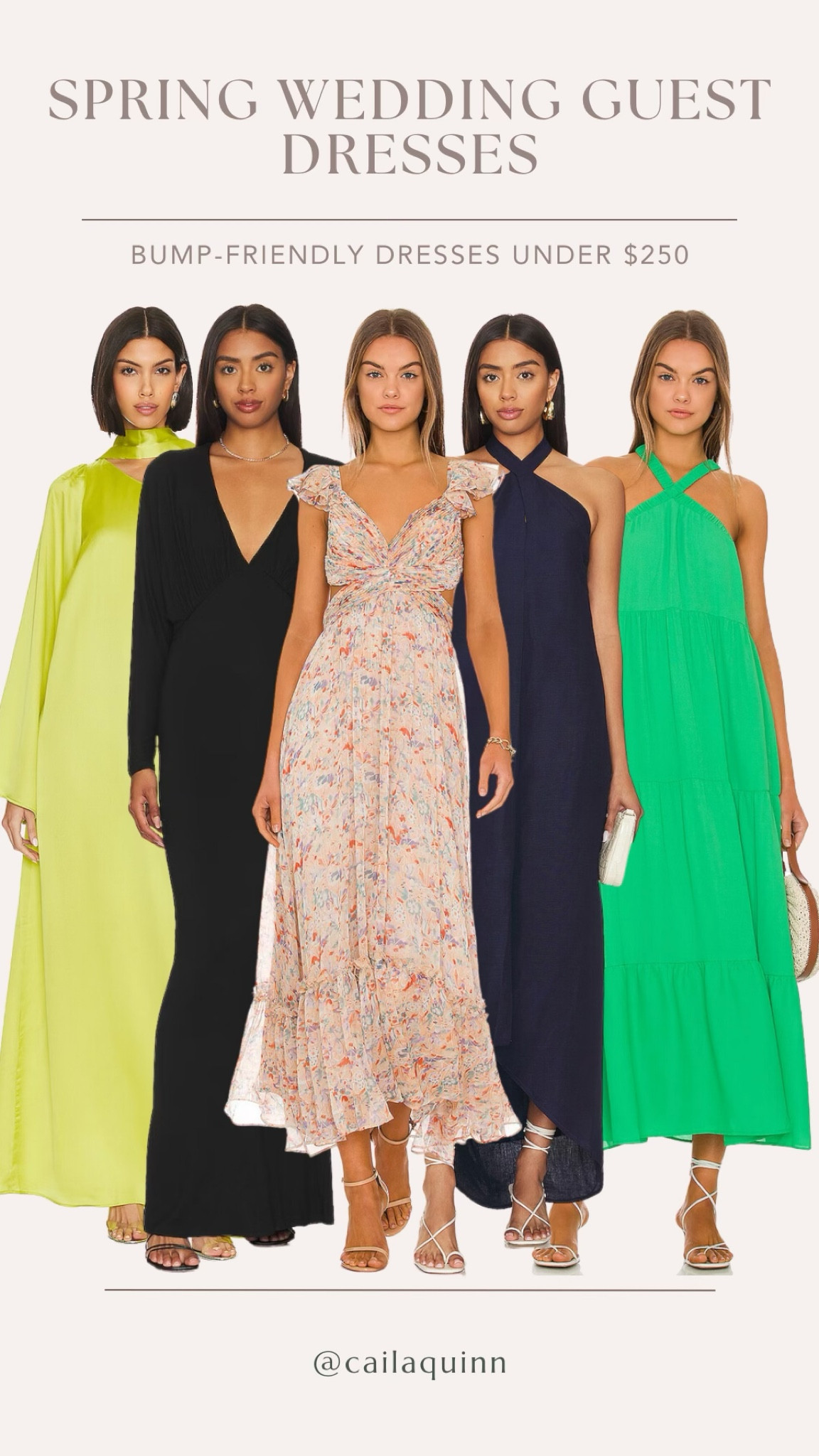 Bump- Friendly Spring Wedding Guest Dresses under $250 from Revolve!

#LTKstyletip #LTKwedding #LTKbump