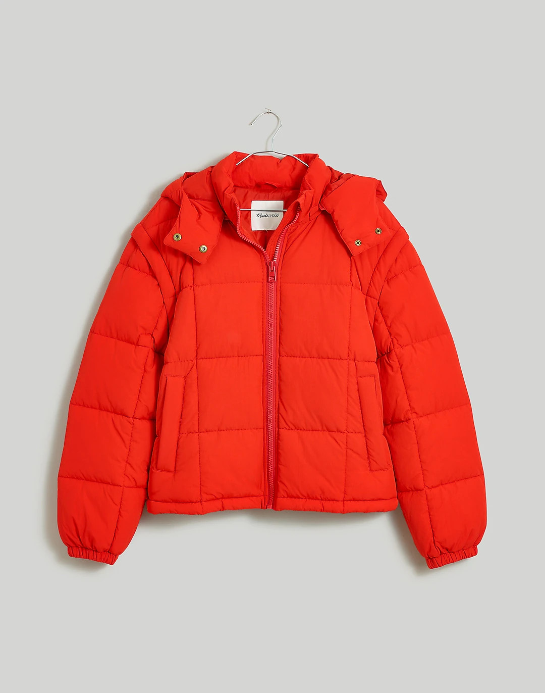 Modular Quilted Crop Puffer Jacket | Madewell