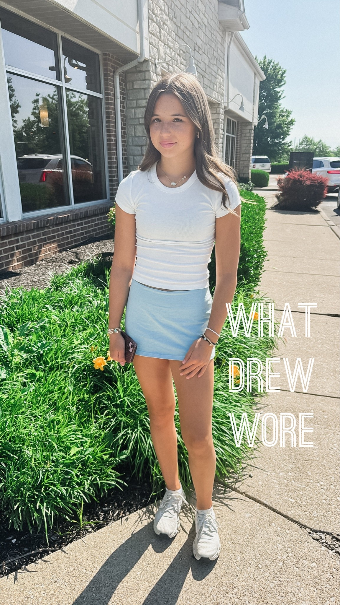 Cute little Summer combo! Teen style. 
XXS skort
XS tee

#LTKootd