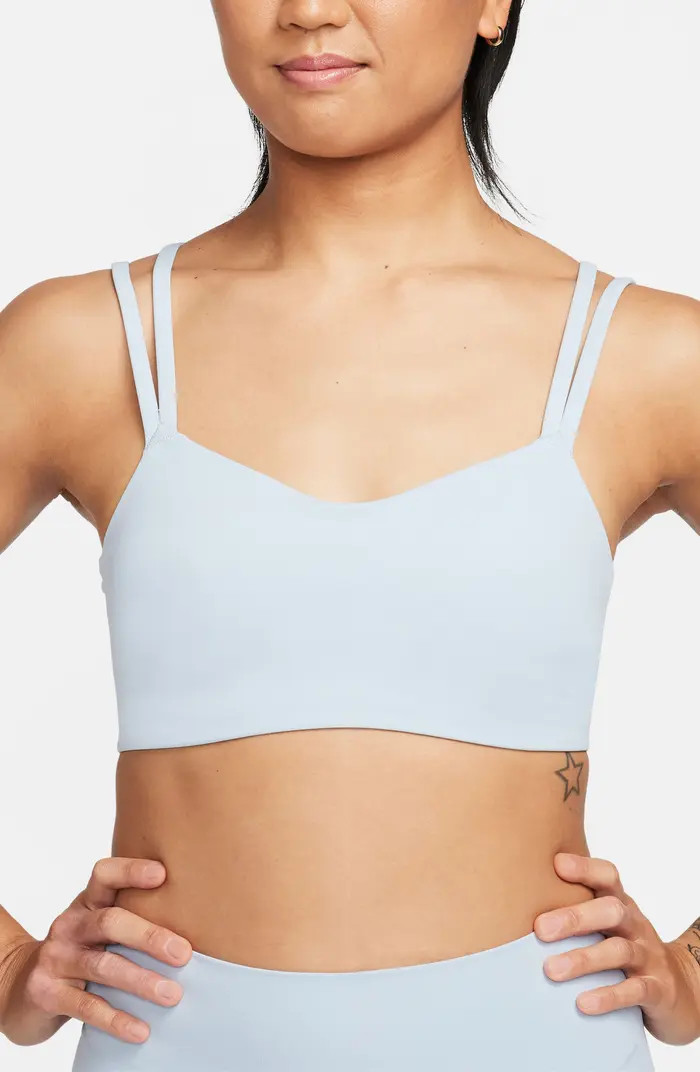 Nike Zenvy Strappy Light-Support Padded Sports Bra | Nordstrom | Nordstrom