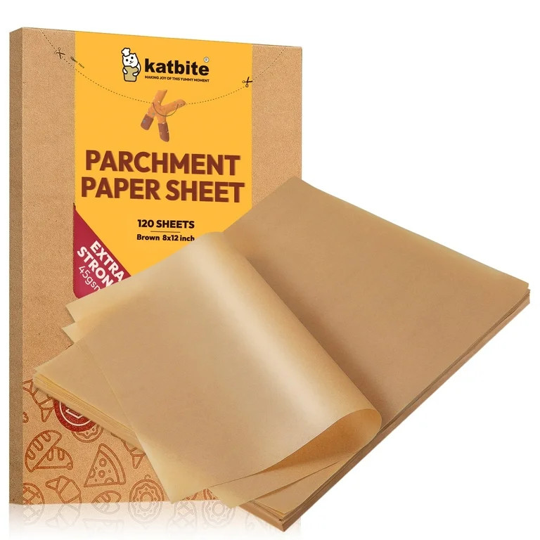 Katbite 120Pcs 8x12 inches Heavy Duty Parchment Paper Sheets for Baking | Walmart (US)