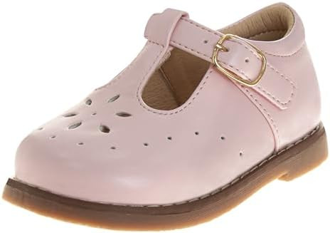 Josmo Baby Girls Maryjane Flats Slipon - Newborn Infant Formal Dress Shoes School Mary Janes (Siz... | Amazon (US)
