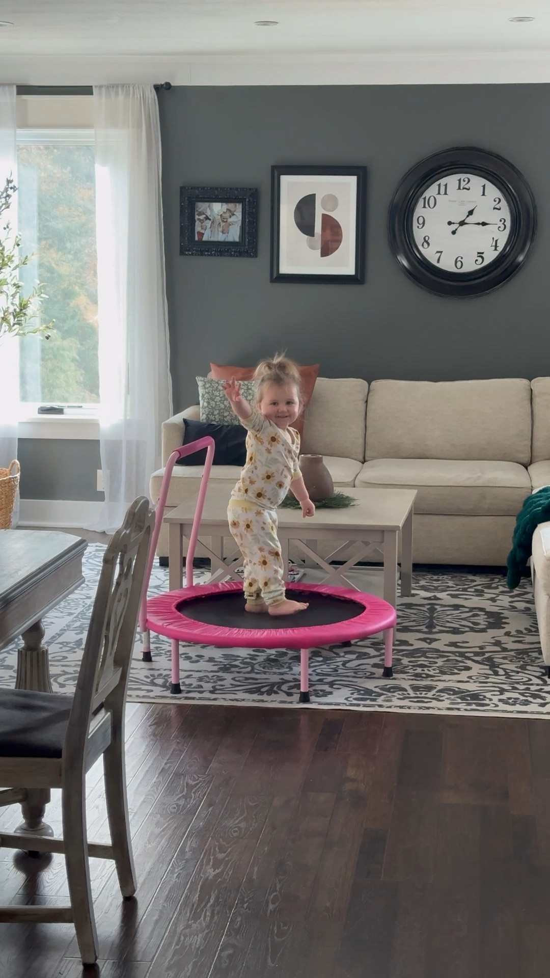 Toddler trampoline - at least she doesn’t jump on my couches anymore! 

#LTKHome #LTKKids #LTKFindsUnder100