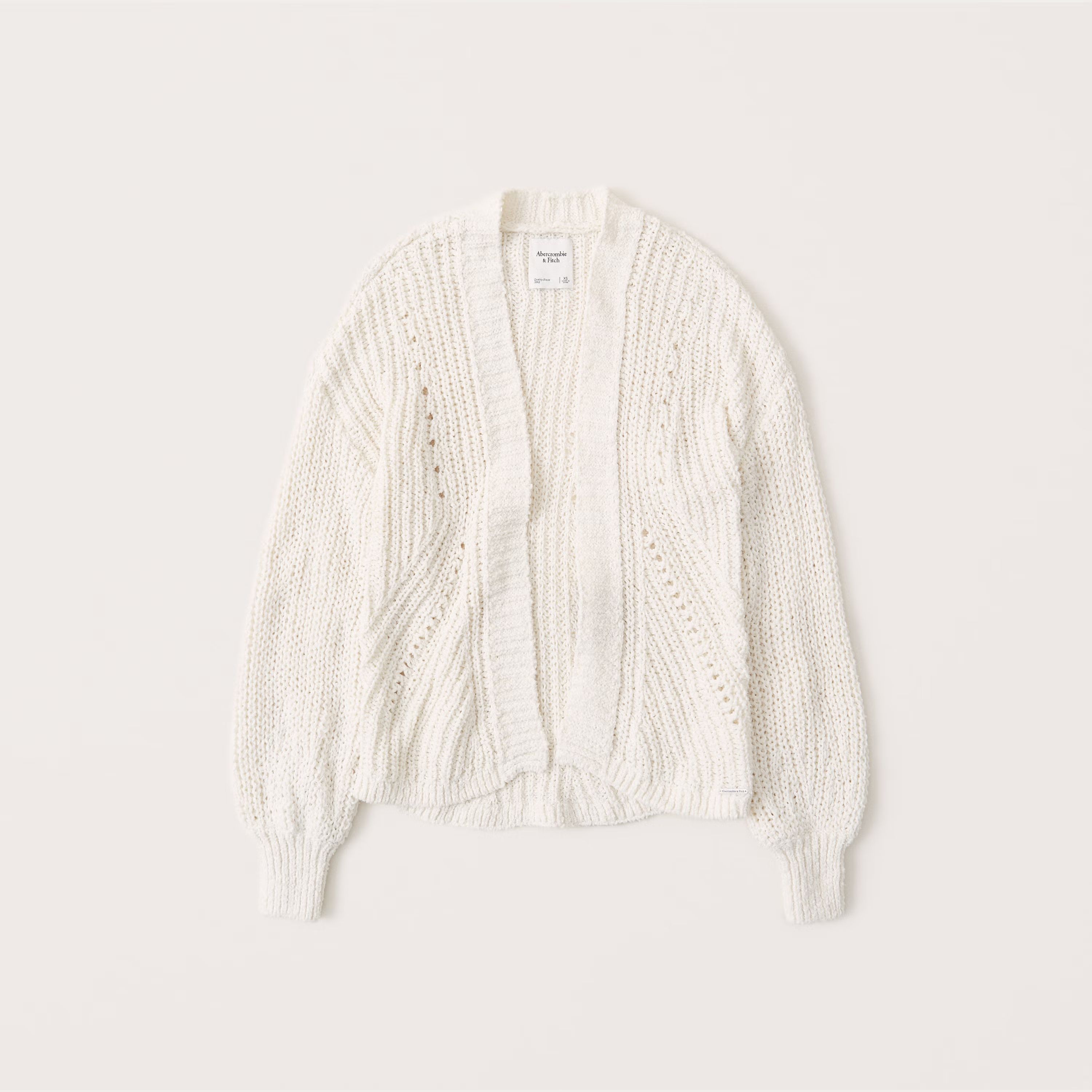 Puff Sleeve Cardigan | Abercrombie & Fitch (US)