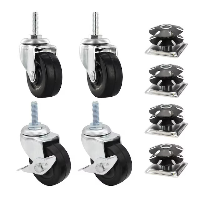 Outwater 2-in Rubber Swivel Caster Lowes.com | Lowe's